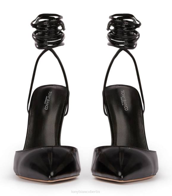 Stöckelschuhe| de Tony Bianco Frauen Acer-Heels Schwarz hochglänzend 4624130